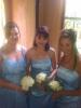 Bridesmaid bouquets Bernadette Taljaard and Justin Ludik at MOON AND SIXPENSE